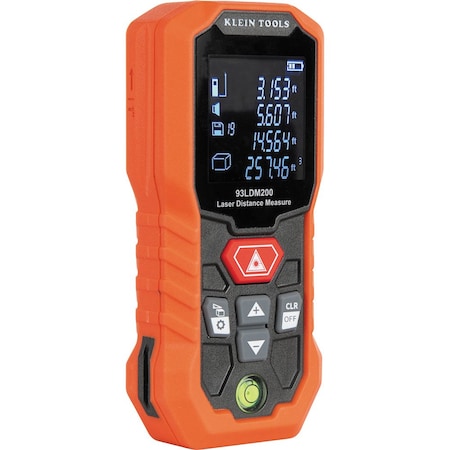 Laser Distance Measurer, 200-Foot
