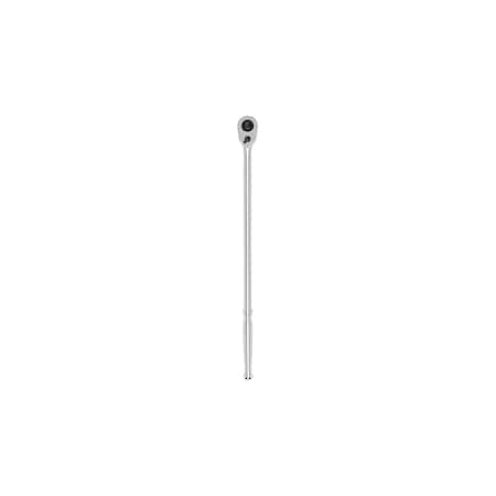 1/2 in Drive 90 Geared Teeth Pear Quick-Release Ratchet, Polished