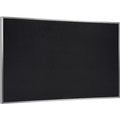 Bulletin Board, Recycled Rbbr, Blk, Indoors