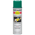 Inverted Striping Paint, 18 oz, Safety Green, Solvent -Based