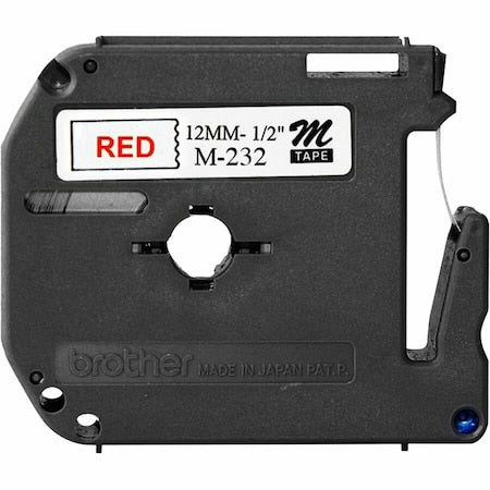 Label/Ribbon Cartridge, White, 1/2 in W