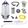 GoFit 10, 10 qt. Backpack Vacuum w/ Xover Multi-Surface Telescoping Wand Tool Kit