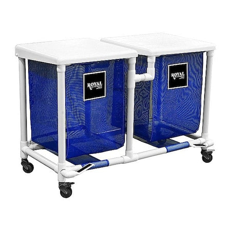 PVC Hamper,600 lb Capac.,41 1/2"" L