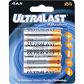 NABC UltraLast ULA4AA Alkaline General Purpose Battery - Alkaline - 1.5V DC