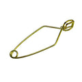 Test Tube Clamp, 5", Brass Plated Steel