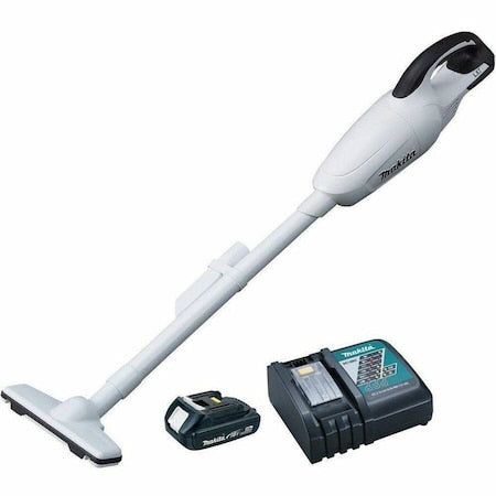 Upright Vacuum Cleaner, White, 2.7 lb