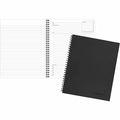 8-1/2" x 11" Black Meeting Notebook