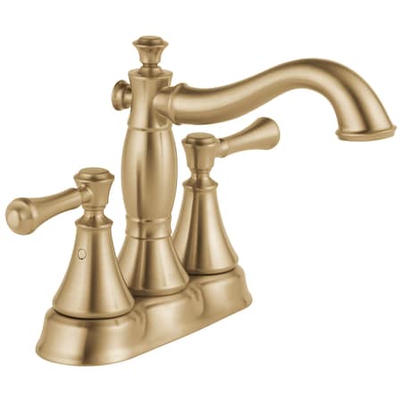 Cassidy Two Handle Centerset Bathroom Faucet - Metal Pop-Up