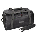 Black Water-Resistant Duffel Bag - M