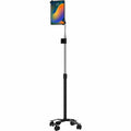 Tablet Stand, Silver, 17-1/2" L