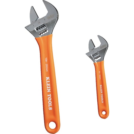 Wrenches, Adj, Extra-Cap, 2-Piece
