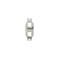 Hubbell 2 Socket Duplex 106 Outlet Faceplate - 2 x Socket(s) - Gray