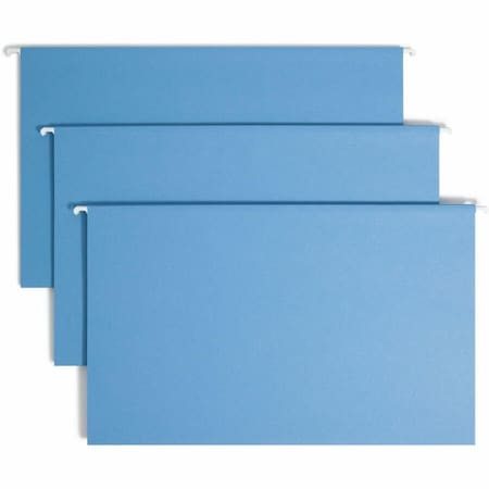Hanging File Folder, Blue, PK25