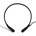 Throat Microphone, Cord 28" L, Black