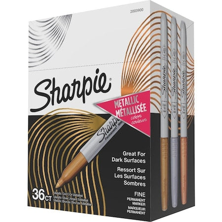 Permanent Marker, Capped, Single Tip, PK36