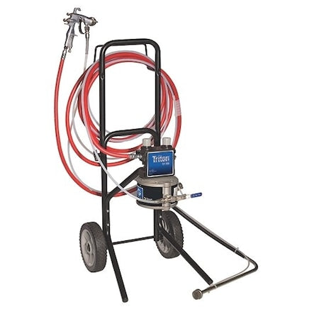 Paint Sprayer Pump, Cart, 5 gal