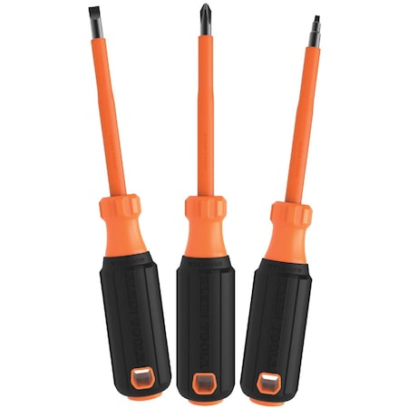 Screwdriver Set, SAE, 3 pcs