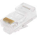 Plug, Modular, RJ45, Solid, PK100