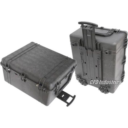 Black Protective Case, 33.43" L x 28.4" W x 17.65" D