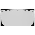 Hard Hat Face Shield, Polyester, 8X15X40