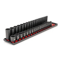 3/8 in Drive Impact Socket Set, Metric, 38 pcs