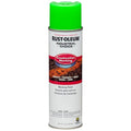 Construction Marking Paint, 17 oz., Fluorescent Green, Water -Based