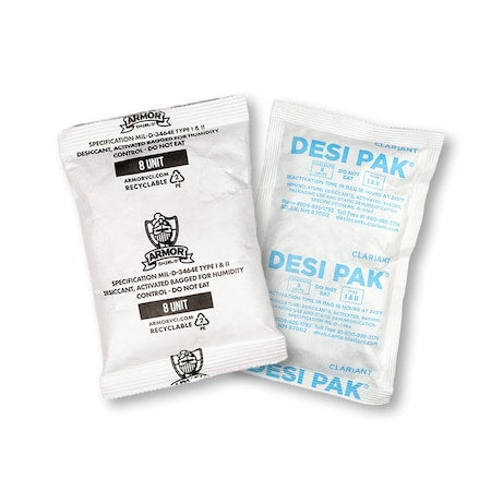 Desiccant,8in. L,5in. W,8 oz.,PK300