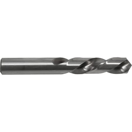 Screw Machine Drill Bit, #24 Size, 118 Degrees Point Angle, High Speed Steel, Bright Finish