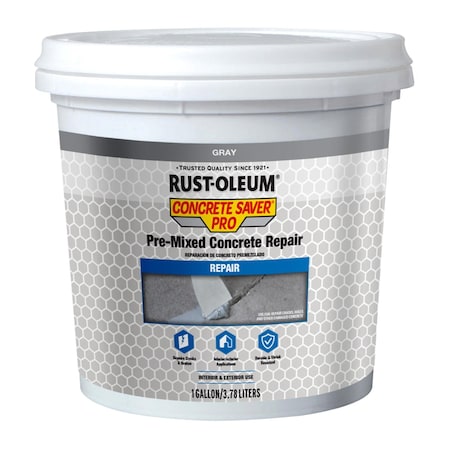 Concrete Repair Compound, 1 gal, Gray