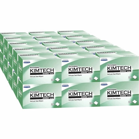 Kimwipes Delicate Task Kimtech Science Wipers (34120), White, 1-PLY, 280 Sheets / Box