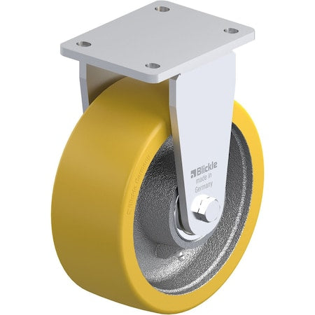 Plate Caster, 2425 lb. Ld Rating, Ball