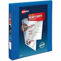 Heavy-Duty View 3 Ring Binder, 1" One To