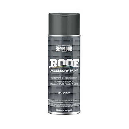 Seymour Roof Accessory Paint, Slate Gray