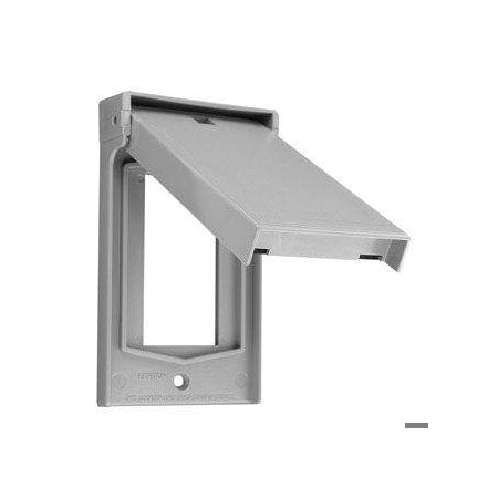 Decora/GFCI Wallplate WR Gray