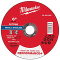 Cut-Off Wheel, 7/8" Sz, 6" dia.