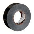 Duct Tape, Black, 60 yd L, 1-7/8 in W