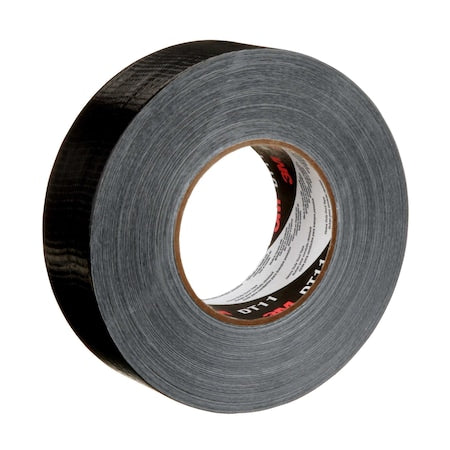 Duct Tape, Black, 60 yd L, 1-7/8 in W