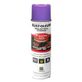 Precision Line Marking Paint, Inverted, Fluorescent Purple, 17 oz