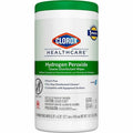 Disinfecting Wipes, Canister, White, PK6