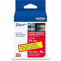 Label/Ribbon Cartridge, Yellow, Gloss, 1 in W