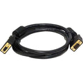ComputerVideoCableExtension, Black, 6ft L