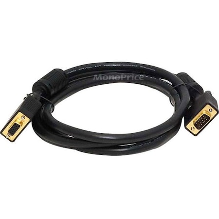 ComputerVideoCableExtension, Black, 6ft L