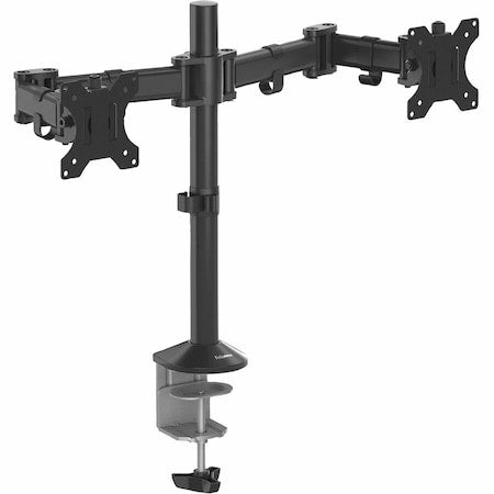 Dual Monitor Arm, 18 lb. Cap.