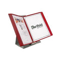 Document Desk Display Unit, 10 Red Pocket