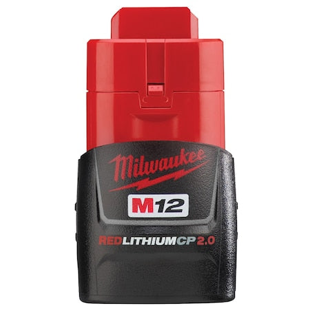 M12 12V REDLITHIUM Lithium-Ion, 12-Volt Battery, CP2.0 Ah