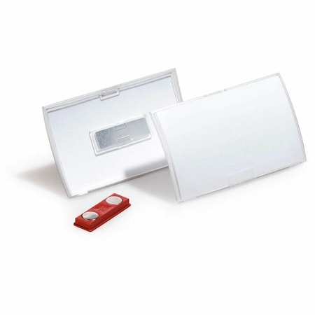 Name Badge,Magnet,1/8"" W,2-1/4"" H,PK10