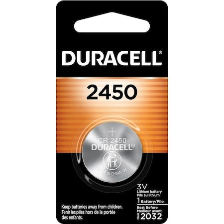Lithium Coin Cell Battery, 2450, 3V