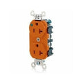 PlugsandReceptacles, 20A, 125VAC, Org, Nylon