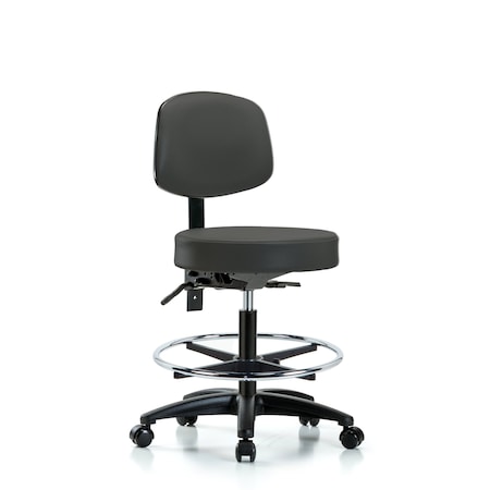 BenchStool, Med, Vin, Bk, Tilt, CF, Cast, Gry