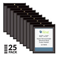Shop Ticket Holders, 1 Side, 8.5x11", PK25